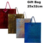 Large Hologram, Gloss Gift Bag 